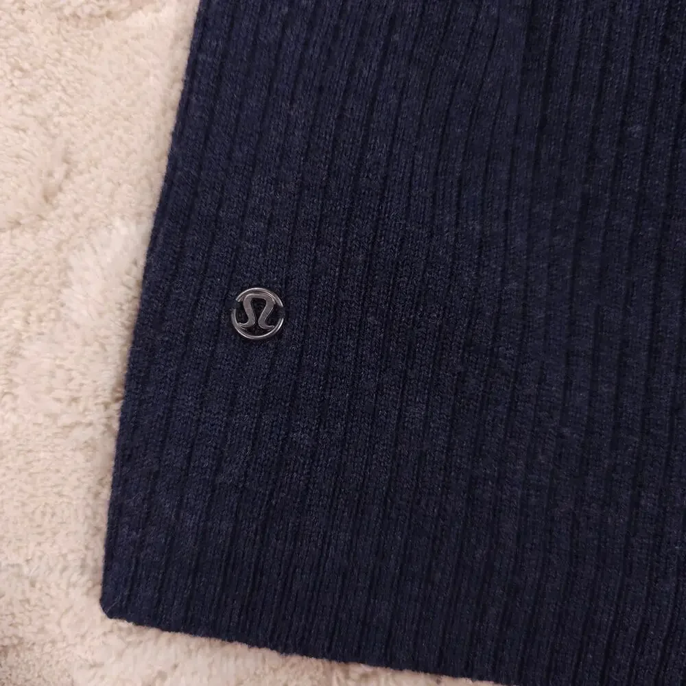 Lululemon Sweat And Savasana Sweater Heathered Inkwell